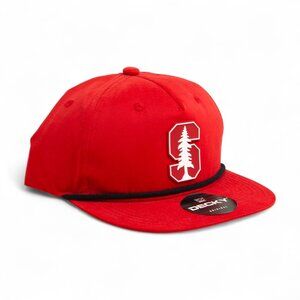 Stanford Cardinal 3D Classic Rope Hat- Red/ Black